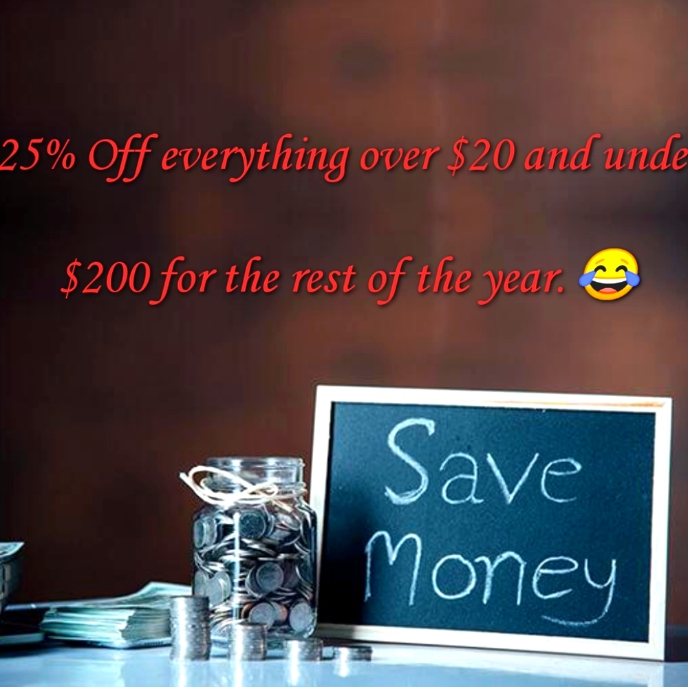 ❗ QUICK END OF THE YEAR SALE ❗